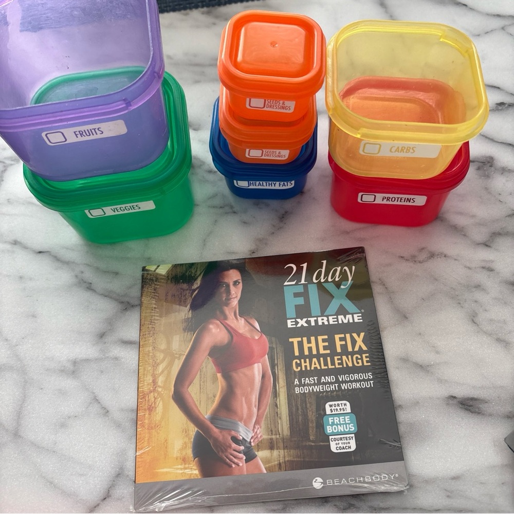 NEW SEALED DVD 21 DAY FIX EXTREME THE FIX CHALLENGE